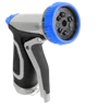 Metal 9 function water trigger nozzle for garden