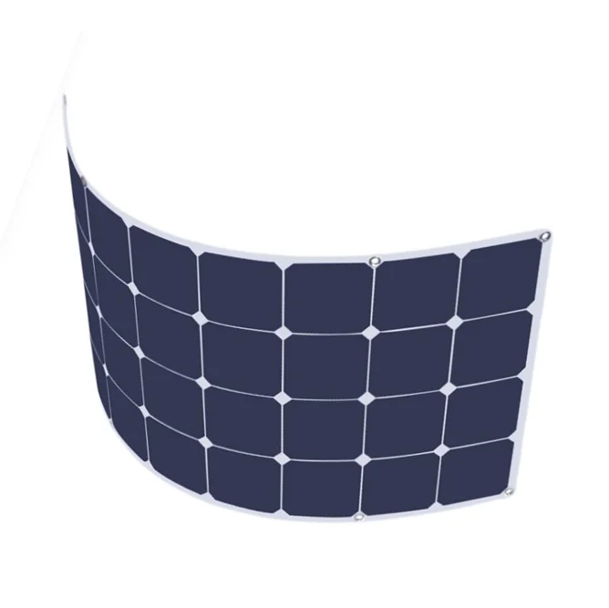 Screw Mounting Options Monocrystalline 100w Flexible Solar Panel 130w