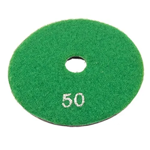 Dimart 4" Granite Stone Wet Dry Diamond Polishing Pad 1/5" Thick 50 Grit