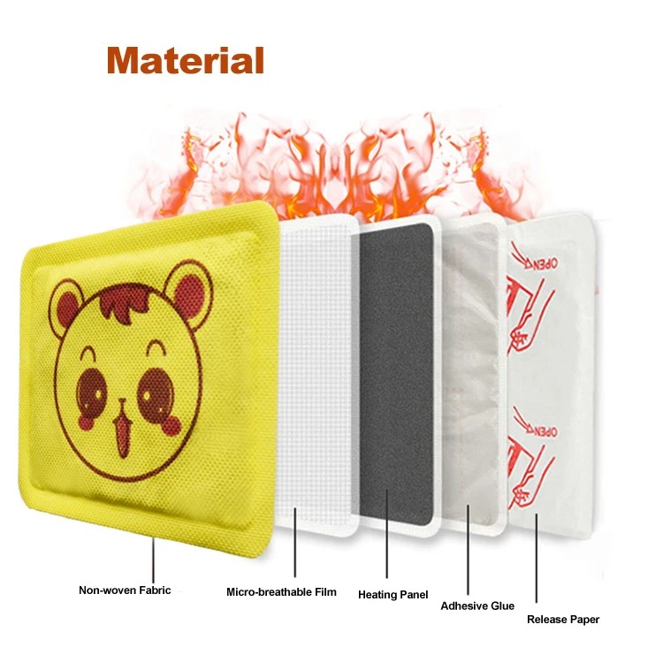 Disposable Air Activated Self Heating Food Warmer Pad Women Menstrual