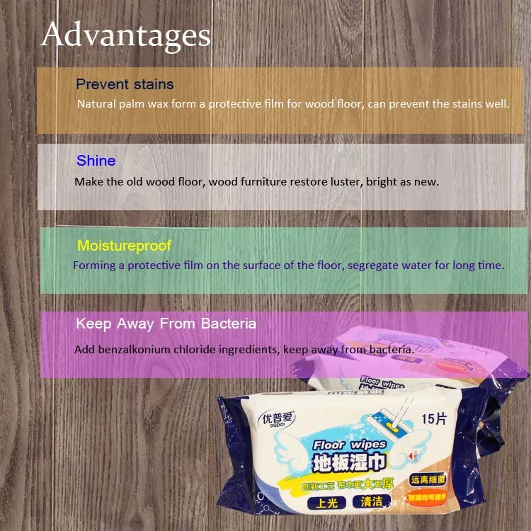 Natural Organic Disposable Unscented Household Flash Floor Duster