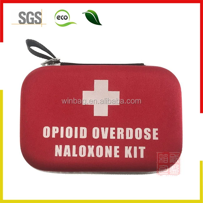 Hard Eva Carrying Travel Case Pouch Bag For Naloxone