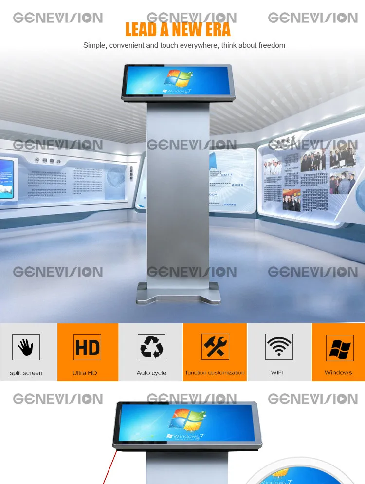 22 Inch Digital Signage Tablet Screen Touch Interactive Kiosk Pricing