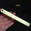 15cm Outdoor Brass Ruler Bookmark Double Scale Cm and Inch Digital For Traveler Ruler