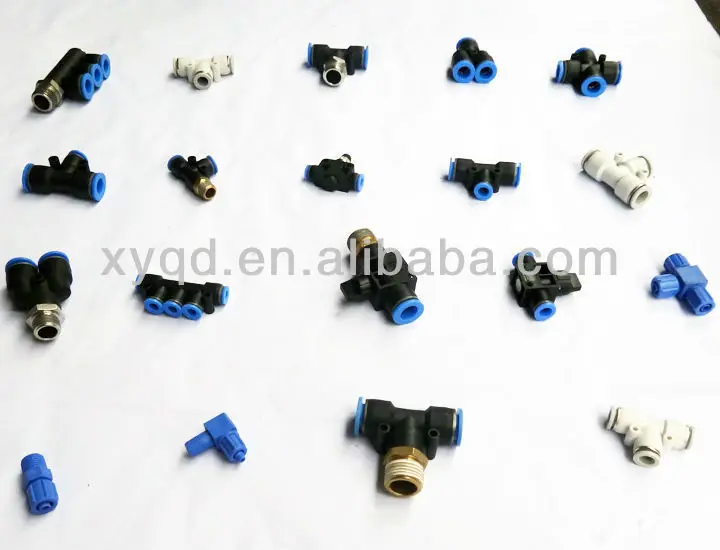 Spx Style 4mm Pipe 1/4 Inch Plastic Quick Connect Fittings Buy