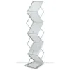 Modern design Acrylic magazines holder rack display stand for shopping mall
