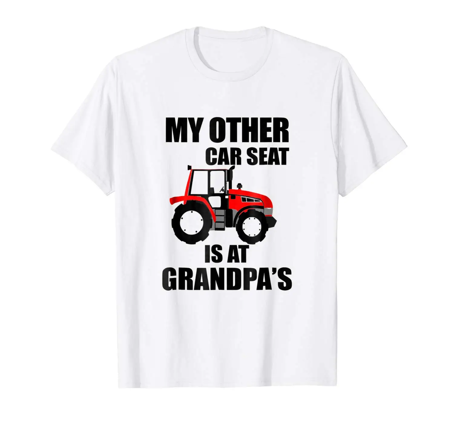 SH-rong Cow Driving Red Tractor Toddler 3//4 Sleeve T-Shirt