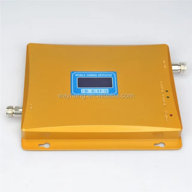 Amplificador de se/ñal Golden gsm 900MHZ Amplificador de se/ñal de tel/éfono m/óvil Repetidor de Refuerzo Antena Interior 100-240V EU Poca radiaci/ón