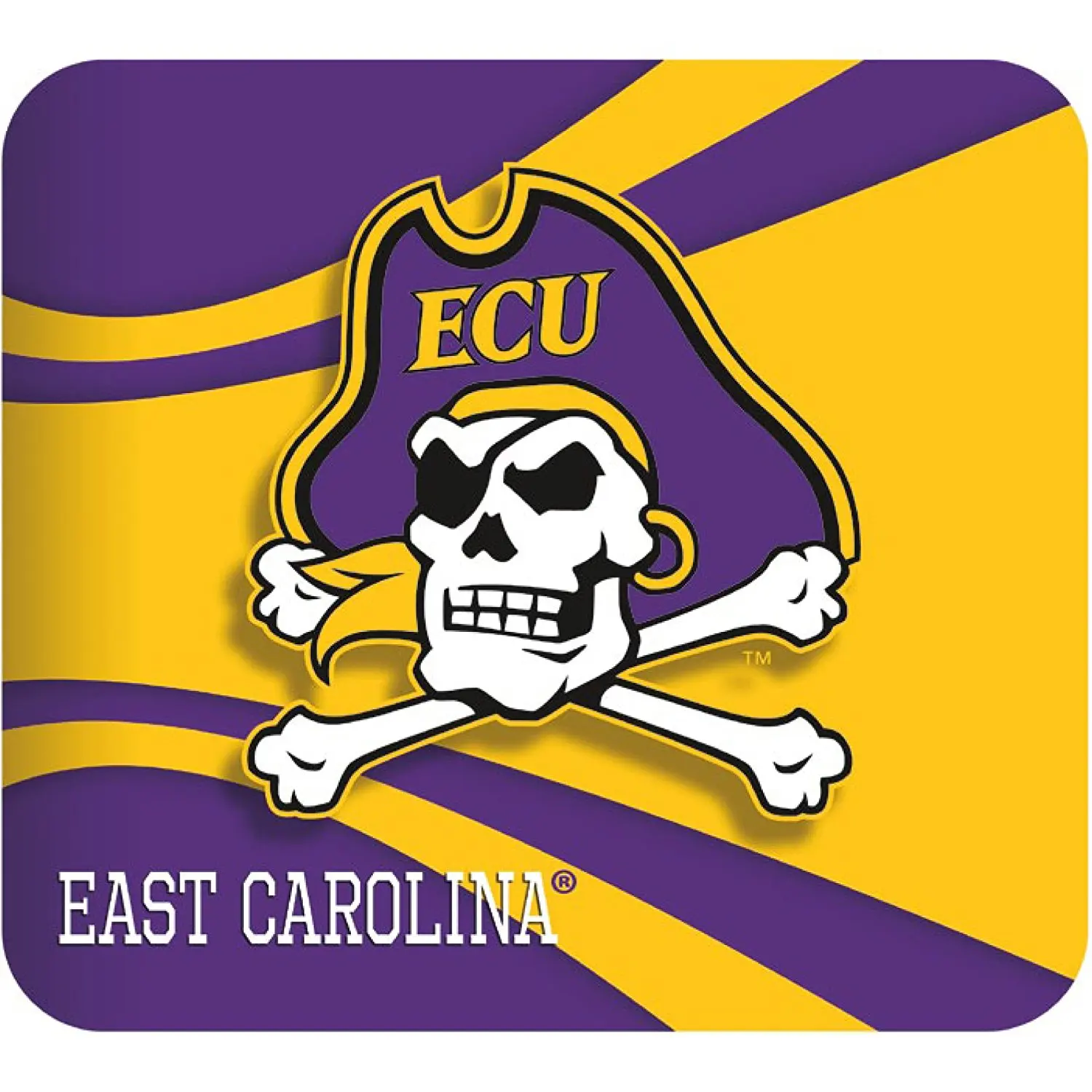 Hunter NCAA Football Team Logo Vortex Sublimated Mouse Pad