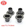 7mm outer diameter Rust proof brass nickle black metal eyelet for boots