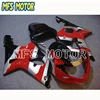 Motorcycle Injection Plastic Fairing Kit For Suzuki GSXR 1000 2000-2002 Red