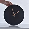 Custom Made Green Marble Stone Noiseless Wall Clock For Home Deco
