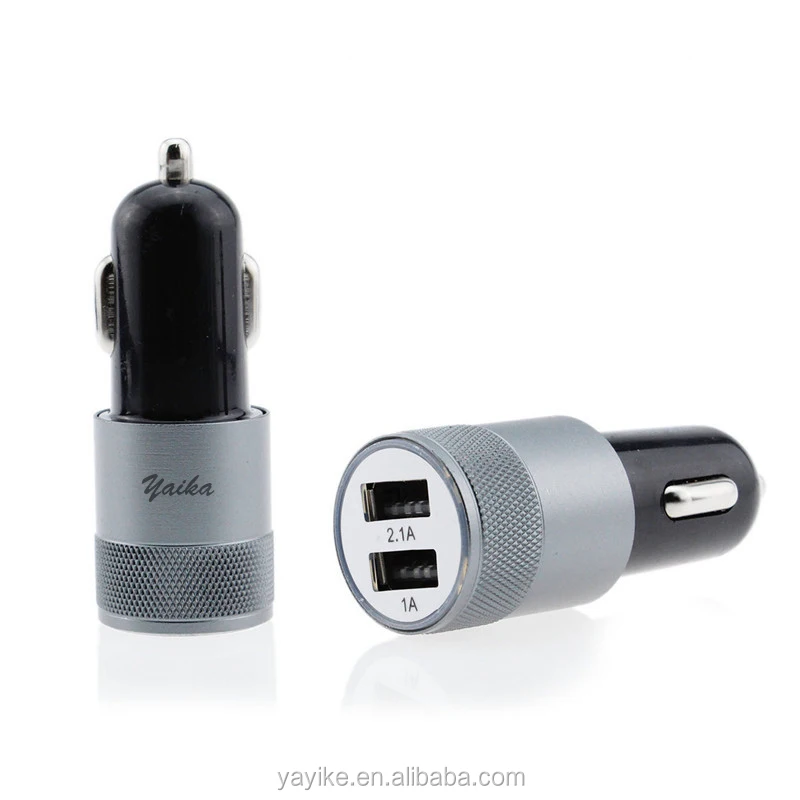 Shenzhen Universal Dual Ports Quick Usb Car Charger Doule Car Battery