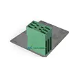 Ni plated Clamp Wifi modem pluggable terminal block for shop window air curtain