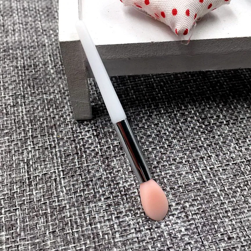 Small Silicon Makeup Lip Balm Applicator Brush With Eva Bag Packing Buy Lip Balm Applicator