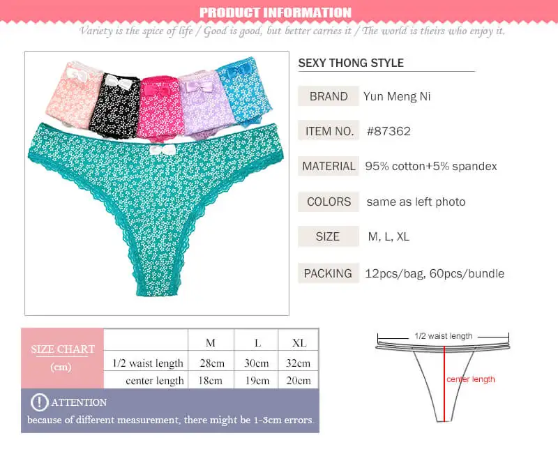 Yun Meng Ni Underwear 2019 New Style Beautiful Small Flower Printing ...