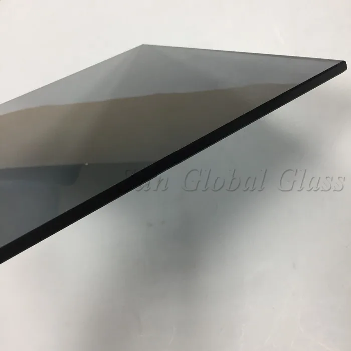 High Quality Euro Grey Tempered Glass Of 5mm 6mm 8mm 10mm Thick Tinted Glass Panel With Ce 6446