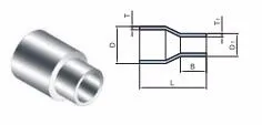 Ultra High Purity Stainless Steel Reducing Micro Union Butt Weld Fittings