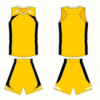 jersey basketball yellow