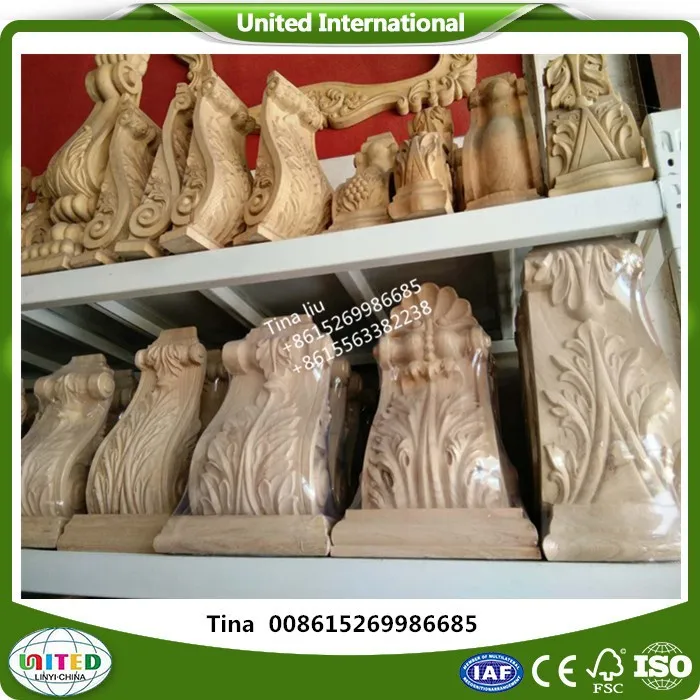Popular decorative wood corbels