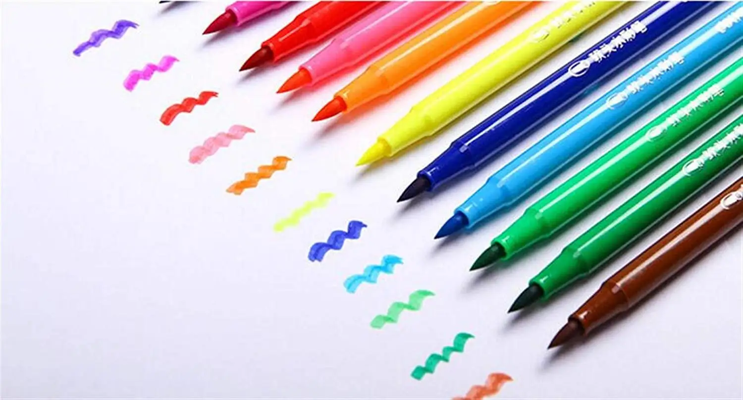 kids colouring pen set