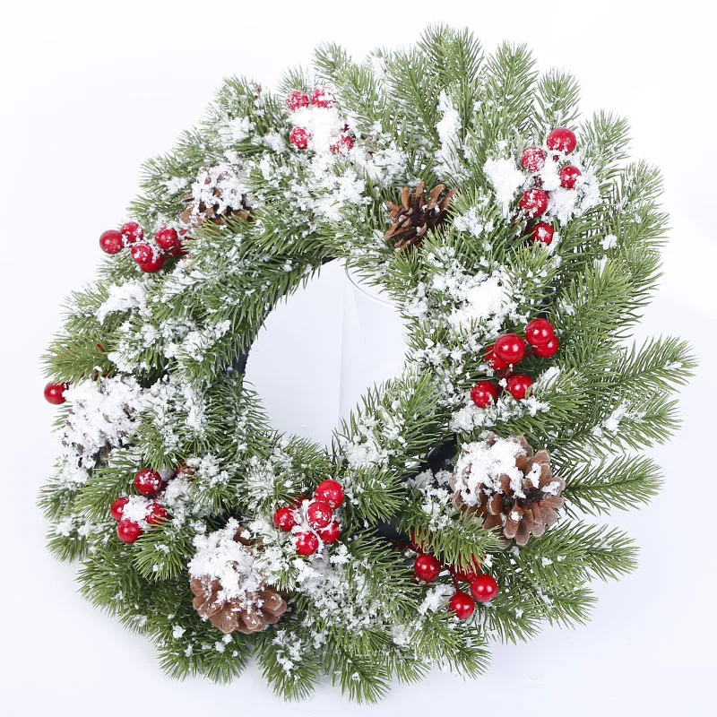 Venta al por mayor adornos para puertas de navidad-Compre online los