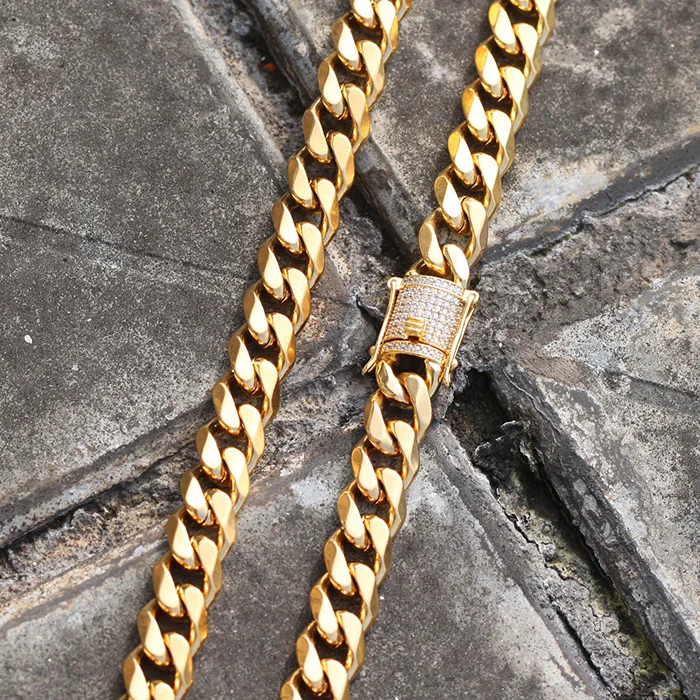 18k Gold Link Chain Men Jewelry - Buy 