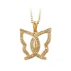 32558 Xuping fashion butterfly design 18k gold color pendant