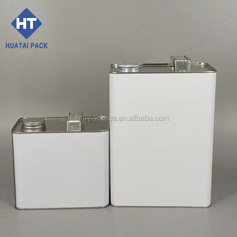 Square Shape Tins,Motor Oil Tin Tank,Lubricant Oil Tins 1 Gallon