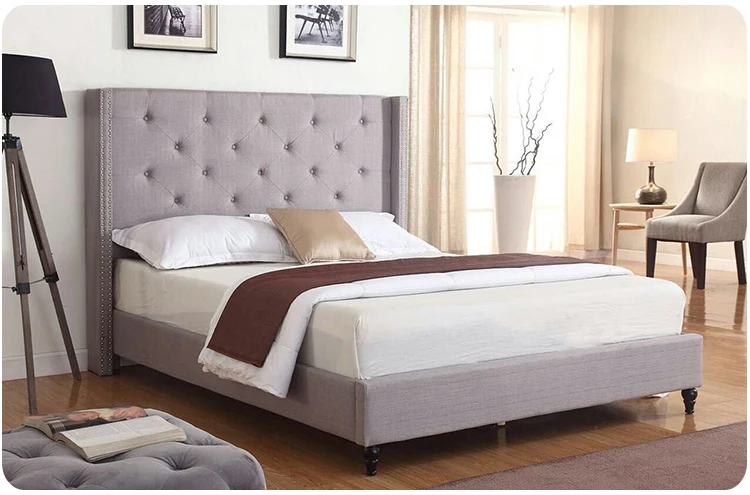 full size leather beds