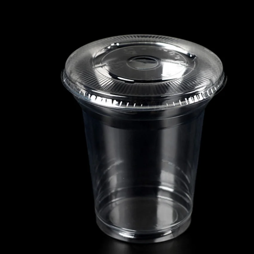 Supper September 12oz92mm 375ml Take Away Pet/pla Cup And Pet Lid