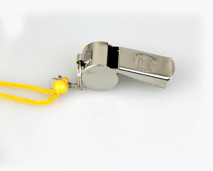 Wholesale Metal Coach Whistle Basketball Game Whistle Lanyard