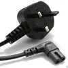 C7 2 pin LAPTOP AC ADAPTER, CHARGER POWER LEAD, MAINS CABLE, CORD with UK PLUG