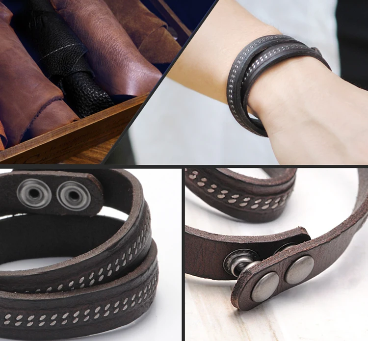 Personalized Spanish Cheap Leather Bracelets For Small Wrists Buy
