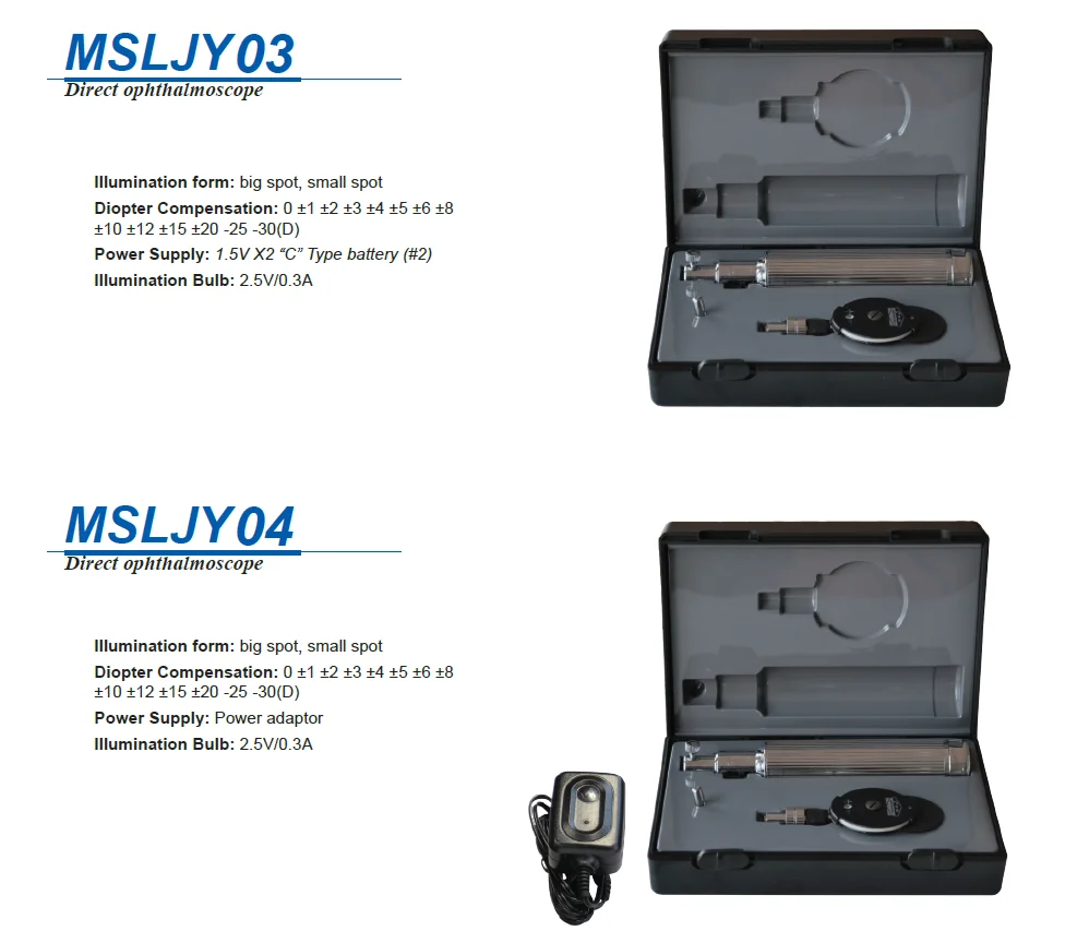 Cheap Direct Ophthalmoscope Retinoscope Diagnostic Set Ophthalmoscope