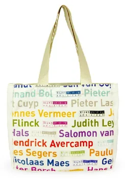 Best Canvas College Students Tote Bag With Side Pockets