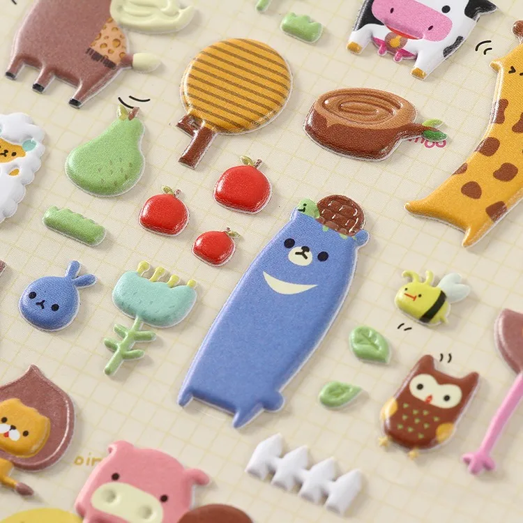 定制复活节装饰家居装饰纸 eva 泡沫蓬松贴纸为孩子们