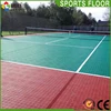 2017 hot selling high quality portable removable temporary outdoor tennis court interlocking sports flooring tile mat surface