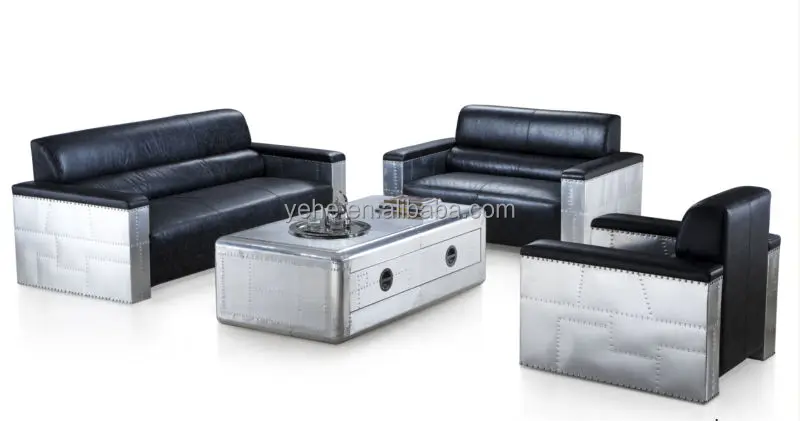 Woonkamer antieke meubelen, lederen sofa s, aluminium banken ... Banken woonkamer couch