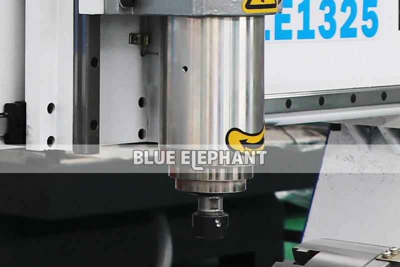 Blue elephant 1325 4 axis cnc router round wood carving machine with CE certified
