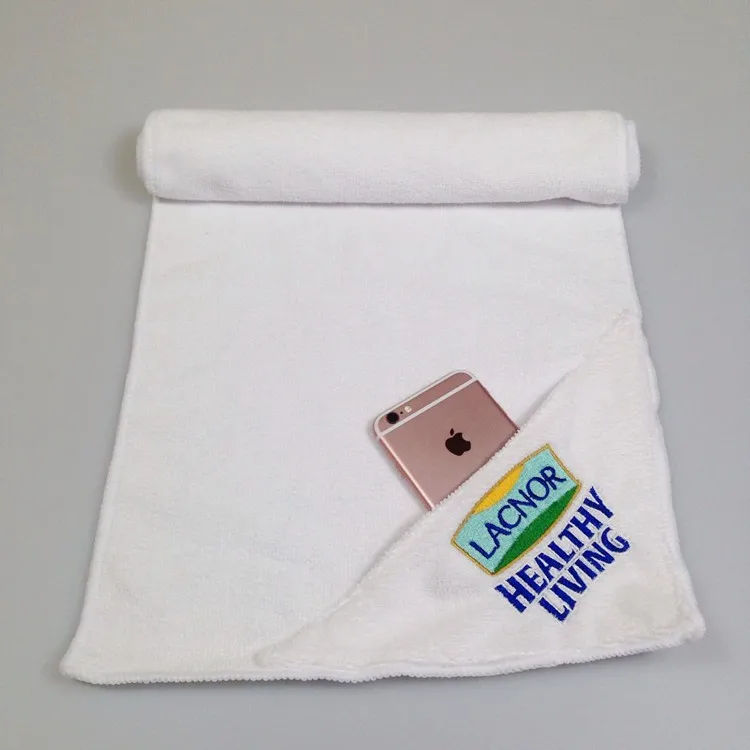 Personalized Antibacterial Microfiber Sports Towel Set With Zipper