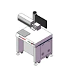 Good quality button CCI 10/20/30/50/100w laser marking machine for packaging and printing cookers with CE