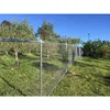 Discount! 4mm Wire Galvanized Chain Link Fencing Diamond Wire Mesh Fence for Private Grounds