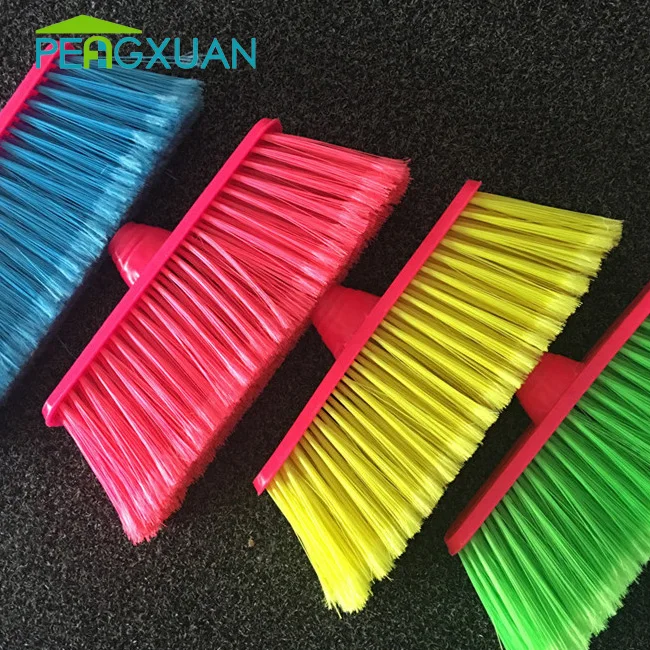 High Quality Flower Broom And Dustpan Sets With Pvc Coated Wooden Handle Buy Broom And Dustpan