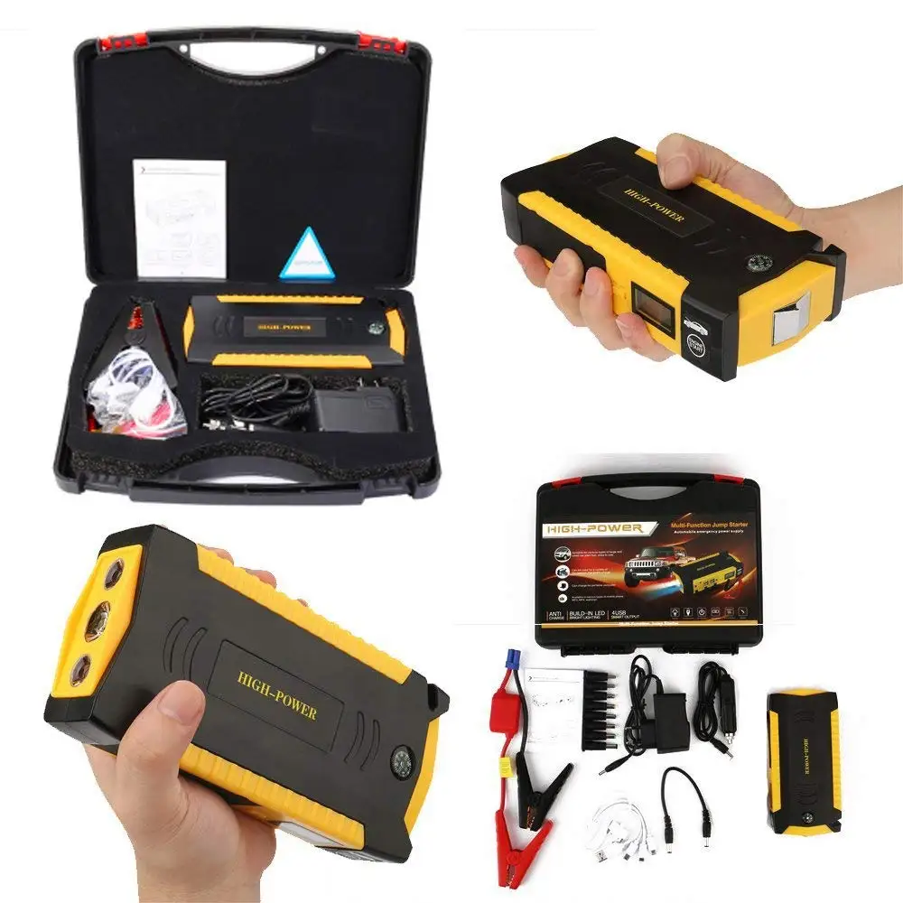 Power Bank Portable Vehicle 18650 Jump Start Car Battery