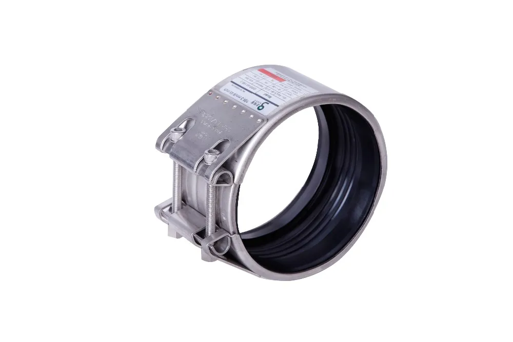 Grip m Nbr Flexible And Multifunctional Pipe Joint Coupling With Steel Strip Insert Option