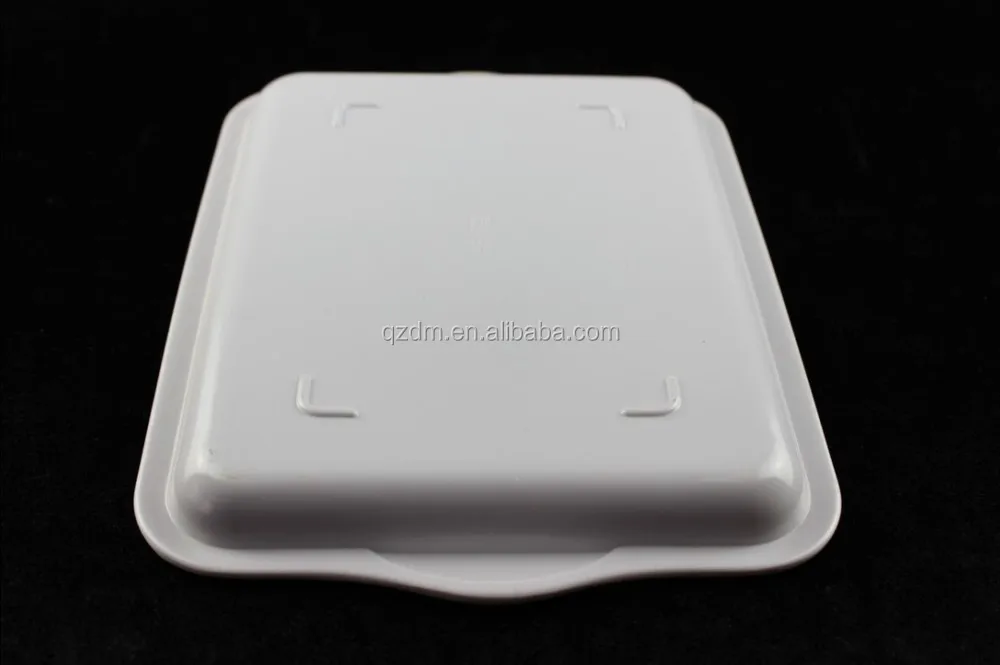 Apple Print Melamine Fruit Tray With Handle