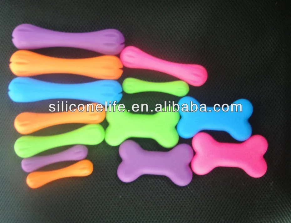 Popular Dog Toys Silicone Rubber Bone For Pet Chew Toys Buy Silicone Pet Chew Toys,Silicone