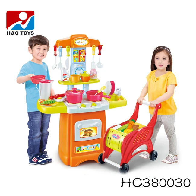 View Detail Role Play Interactive Funny Cooking Toys Kids Kitchen Play ... Design Interior