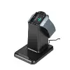 Fitbit Ionic Charger Stand, 2 in 1 Charger Holder Charging Station for Fitbit Ionic Smart Watch, Stand for iPhones/Sumsung phone